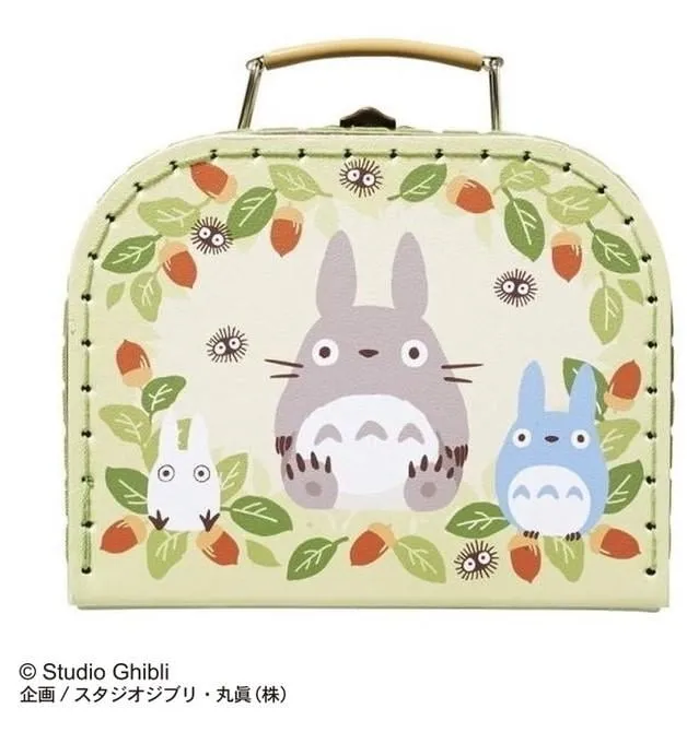 MY NEIGHBOR TOTORO - Totoro Leaves - Suitcase 12.5x15.6x6.8cm